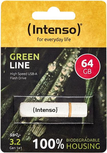 Intenso usb-stick green line 64gb 3540490 usb 3.2 - Intenso-3540490-4034303032822-03.jpg