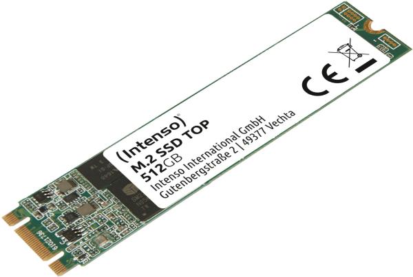 Intenso m.2 ssd top 512gb 3832450 sata iii, m.2 2280 - Intenso-3832450-4034303025916