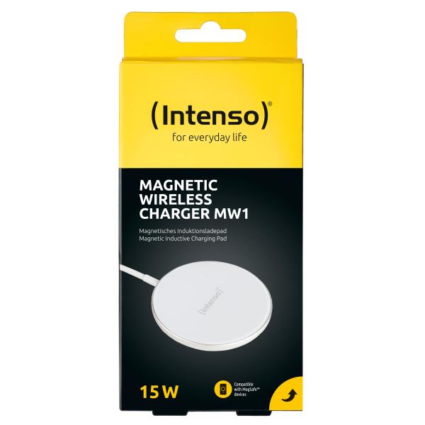 Intenso magnetic wireless charger mw1 7410712 magsafe compatibility white - Intenso-7410712-4034303032679-05.jpg