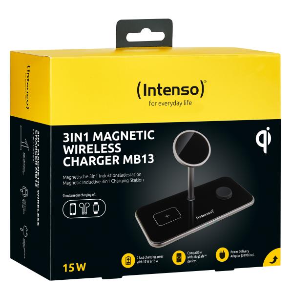 Intenso magnetic wl charg. stand mb13 7410810 magsafe comp., 3 in 1 black - Intenso-7410810-4034303032709-04.jpg
