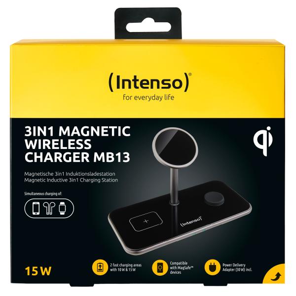 Intenso magnetic wl charg. stand mb13 7410810 magsafe comp., 3 in 1 black - Intenso-7410810-4034303032709-05.jpg