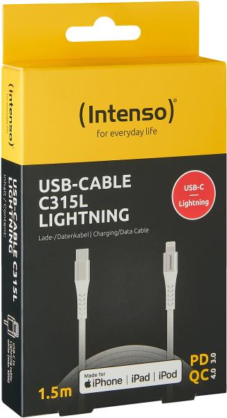 Intenso cable usb-c to lightning 7902002 1.5 m, nylon white - Intenso-7902002-4034303033836-02.jpg