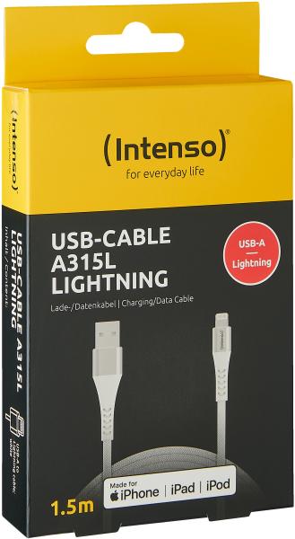 Intenso cable usb-a to lightning 7902102 1.5 m, nylon white - Intenso-7902102-4034303033867-02.jpg