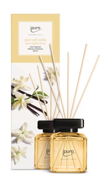 Ipuro raumduft essentials 050.5067.20 soft vanilla 200ml - Ipuro-050506720-4051281967793