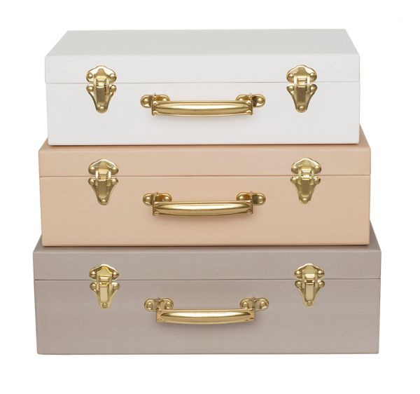 Jabadabado koffer set a3220 beige 3 stück - Jabadabado-a3220-7332599032203