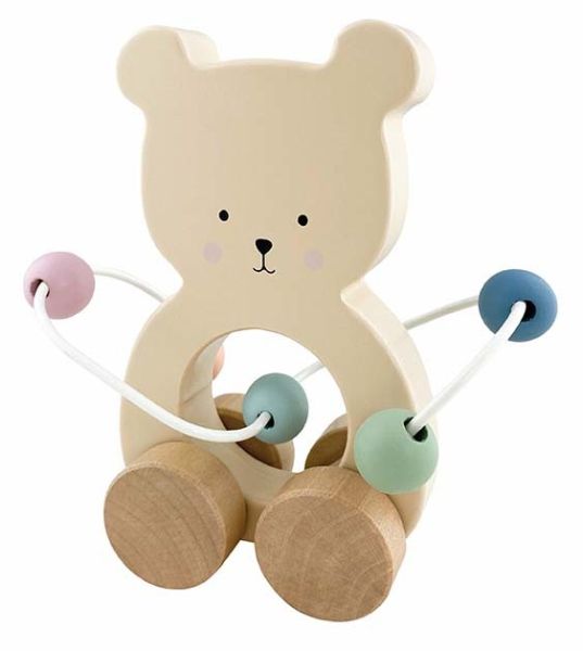 Jabadabado nachzieh teddy c2532 mit abacus - Jabadabado-c2532-7332599025328