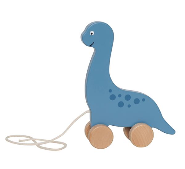 Jabadabado nachzieh dino 17x5x23cm c2556 blau - Jabadabado-c2556-7332599025564