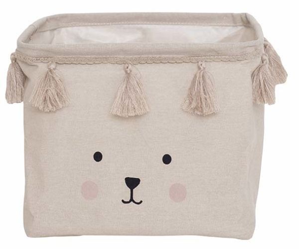 Jabadabado aufbewahrungskorb k016 teddy 28x28x24cm - Jabadabado-k016-7350018360164