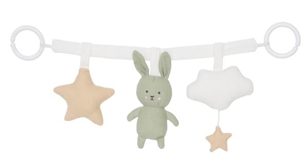 Jabadabado kinderwagenkette hase 49cm k123 grün - Jabadabado-k123-7332599011239