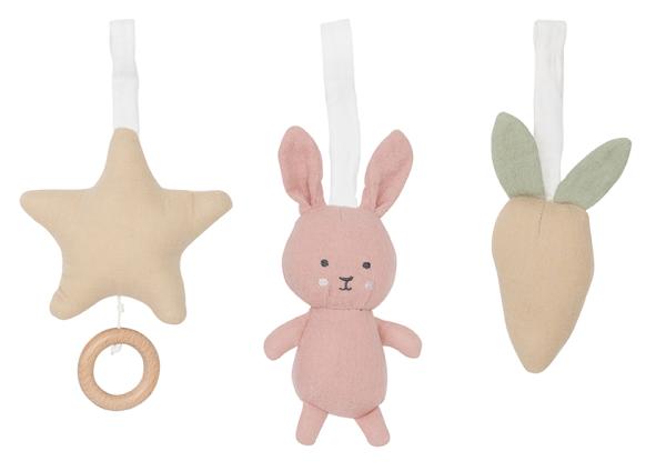 Jabadabado babygym spielzeug hase k124 rosa - Jabadabado-k124-7332599011246