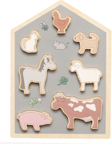 Jabadabado puzzle bauernhoftiere t279 29x21x1cm - Jabadabado-t279-7332599002794