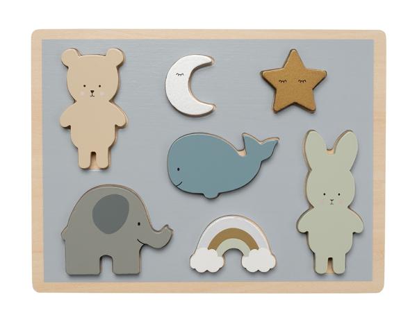Jabadabado steckpuzzle 29x21cm t302 teddy - Jabadabado-t302-7332599003029