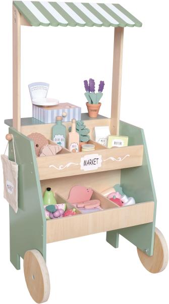 Jabadabado marktstand w7193 lebensmittel 40x30x78cm - Jabadabado-w7193-7332599726812