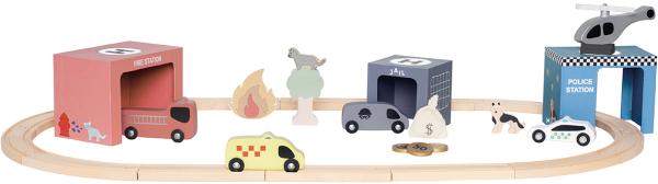 Jabadabado rettungsdienstset w7233 holz - Jabadabado-w7233-7332599010157
