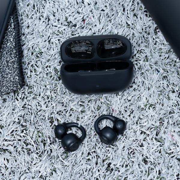 Jlab flex open air clip earbuds ieuebflexrblk124 true wireless, black - Jlab-ieuebflexrblk124-0810119071835-05.jpg