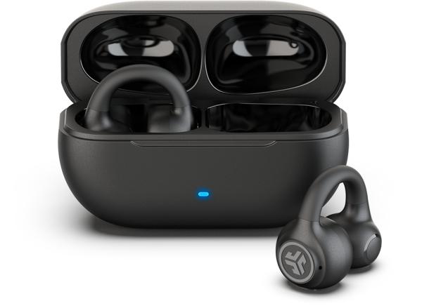 Jlab flex open air clip earbuds ieuebflexrblk124 true wireless, black - Jlab-ieuebflexrblk124-0810119071835
