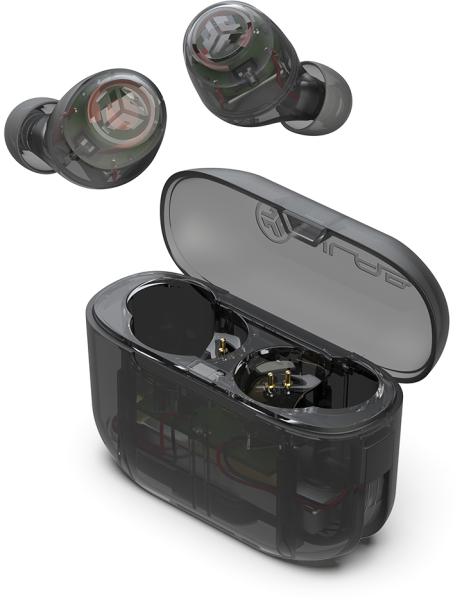 Jlab go air pop earbuds ieuebgairpoprclr124 true wireless, clear - Jlab-ieuebgairpoprclr124-0810119070517