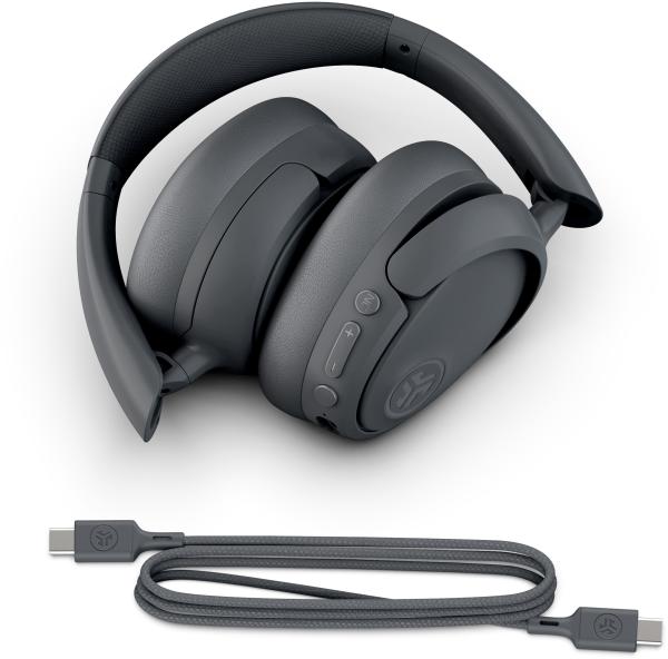 Jlab jbuds lux anc headphones ieuhbjluxancrgph62 wireless, graphite - Jlab-ieuhbjluxancrgph62-0810119071255-06.jpg