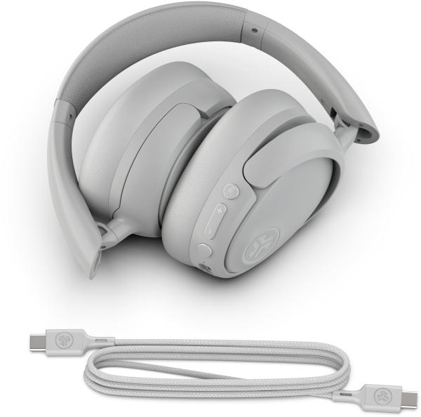 Jlab jbuds lux anc headphones ieuhbjluxancrwht62 wireless, cloud white - Jlab-ieuhbjluxancrwht62-0810119071248-06.jpg