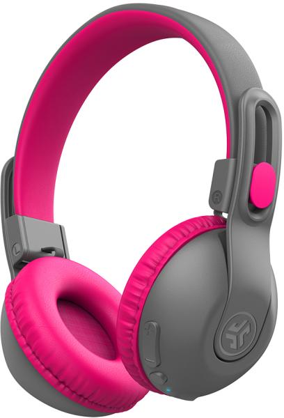 Jlab jbuddies studio2 kids headph. ieuhbkstu2rgrypnk122 wireless, gray,pink - Jlab-ieuhbkstu2rgrypnk122-0810119071200
