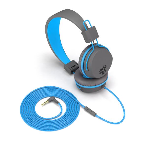 Jlab jbuddies studio kids on-ear ieuhjkstudiorgryblu6 wired, grey/blue - Jlab-ieuhjkstudiorgryblu6-0812887015424-04.jpg