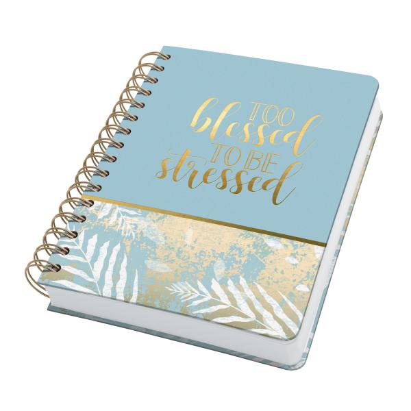 Jolie spiral-notizbuch a5 jn615 heavenly leaves, dots 240 s. - Jolie-jn615-4004360792144