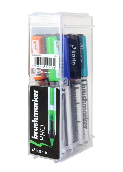 Karin brush marker pro 27c basic colours 12 stück - Karin-27c-5904446008574-02.jpg