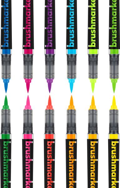 Karin brush marker pro 27c12 neon colours 12 stück - Karin-27c12-5904446025908-03.jpg