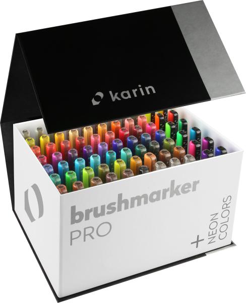 Karin brush marker pro 27c13 mega box 72 farben - Karin-27c13-5904446025915-02.jpg