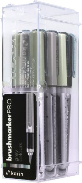 Karin brush marker pro 27c6 grey colours 12 stück - Karin-27c6-5904446025656-02.jpg