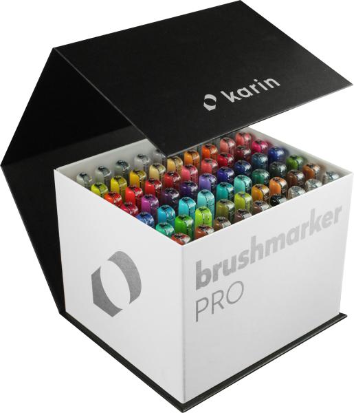 Karin brush marker pro 27c7 mega box 60 farben - Karin-27c7-5904446025663-02.jpg