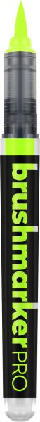 Karin brush marker pro neon 0210 27z0210 yellow green - Karin-27z0210-5904446025854
