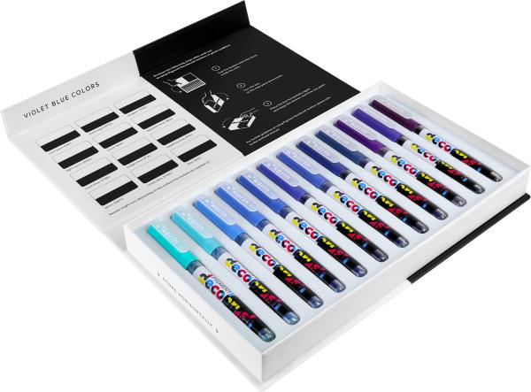Karin pigment deco brush 29c5 violet-blue set 12 farben - Karin-29c5-5904446026820-03.jpg
