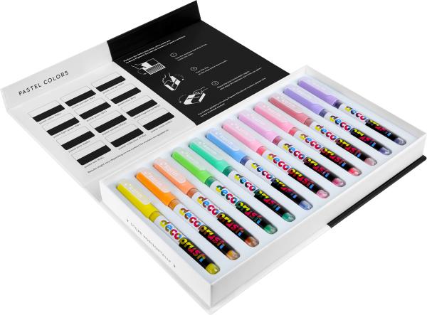 Karin pigment deco brush 29c7 pastel colors set 12 farben - Karin-29c7-5904446026844-03.jpg