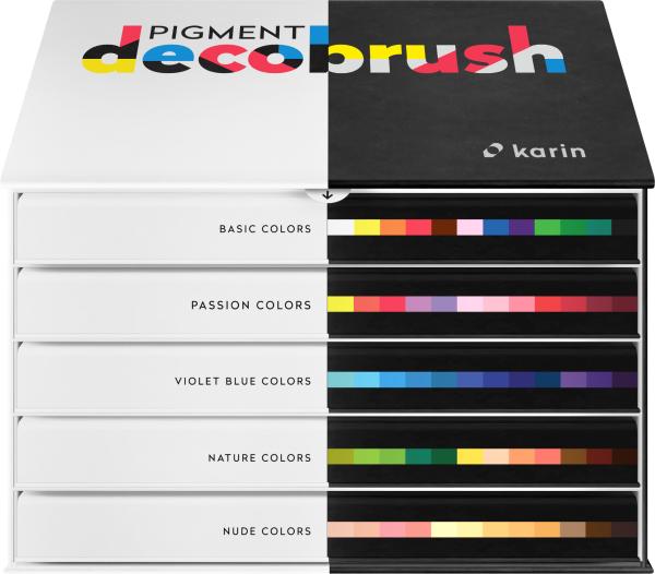 Karin pigment deco brush 29c9 professional set 60 farben - Karin-29c9-5904446026868-03.jpg