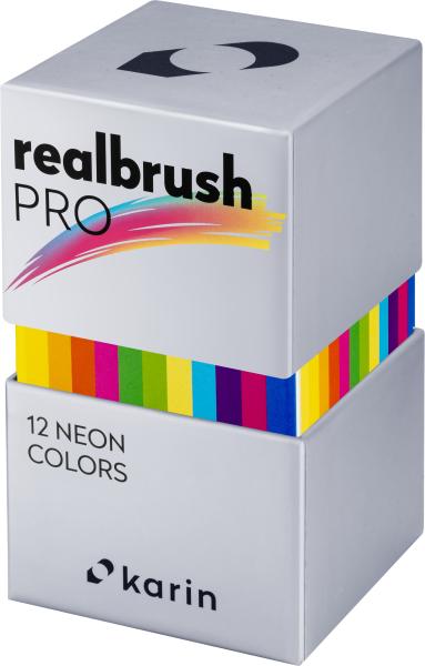 Karin real brush pen pro 0.4mm 31c12 neon colors 12 stück - Karin-31c12-5904446031367-02.jpg