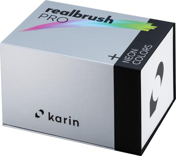 Karin real brush pen pro 0.4mm 31c13 mega box, 3 blender 72 stück - Karin-31c13-5904446031404-03.jpg
