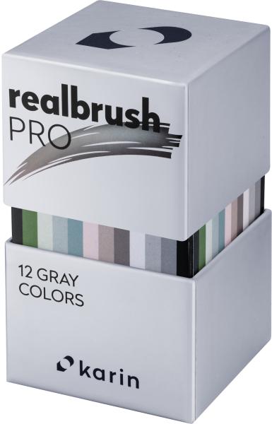 Karin real brush pen pro 0.4mm 31c6 gray colours 12 stück - Karin-31c6-5904446031350-02.jpg