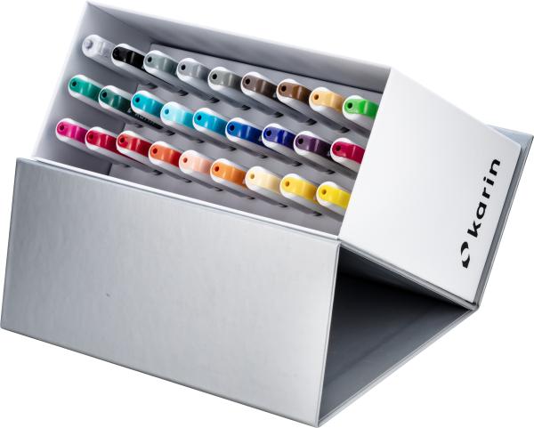 Karin real brush pen pro 0.4mm 31c9 mini box, 1 blender 26 stück - Karin-31c9-5904446031411-02.jpg
