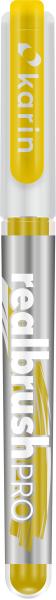 Karin real brush pen pro 0.4mm 31z283 gold - Karin-31z283-5904446030797
