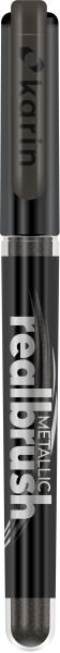 Karin real brush 0.4mm 32z8510 metallic, schwarz - Karin-32z8510-5904446031442