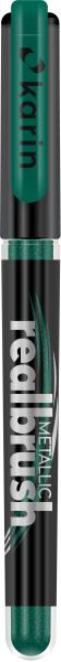 Karin real brush 0.4mm 32z8535 metallic, grün - Karin-32z8535-5904446031459