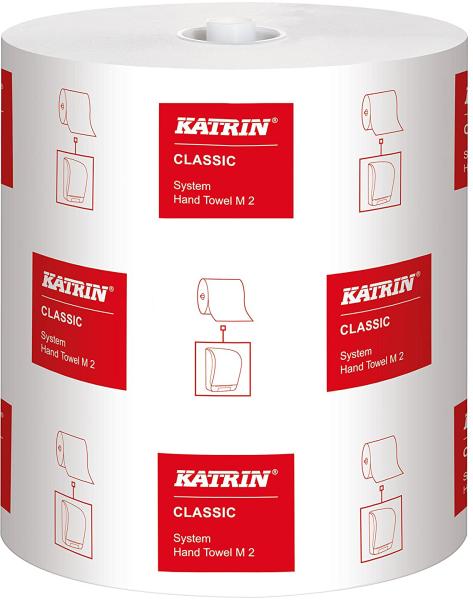 Katrin handtuchrolle classic m2 547618 2-lagig, weiss - Katrin-547618-6414300460107