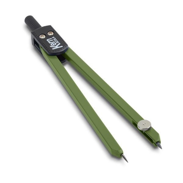 Kern zirkel scola pastell 13.5cm 410 300mm, erdgrün - Kern-410-7640160331847