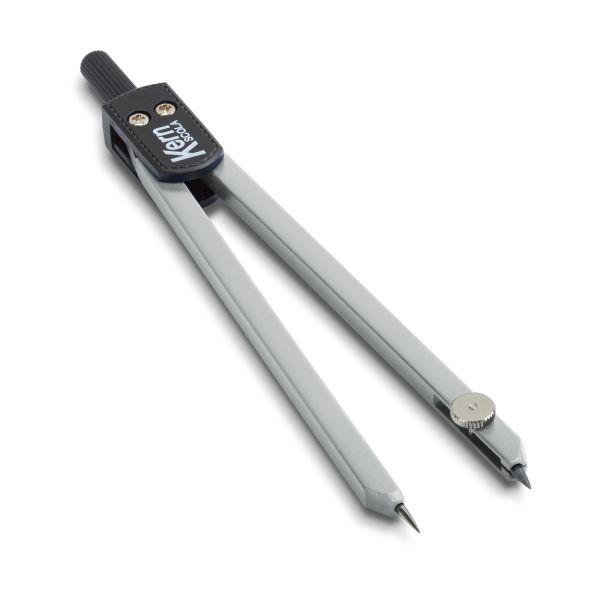 Kern zirkel scola pastell 13.5cm 430 300mm, asphaltgrau - Kern-430-7640160331861