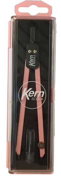 Kern zirkel scola pastell 13.5cm 490 300mm, rosa - Kern-490-7640160330888