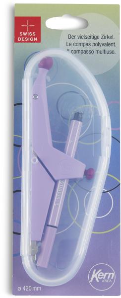 Kern zirkel krea 22 k 22 violet violett max. 420mm - Kern-k-22-violet-7640160336026