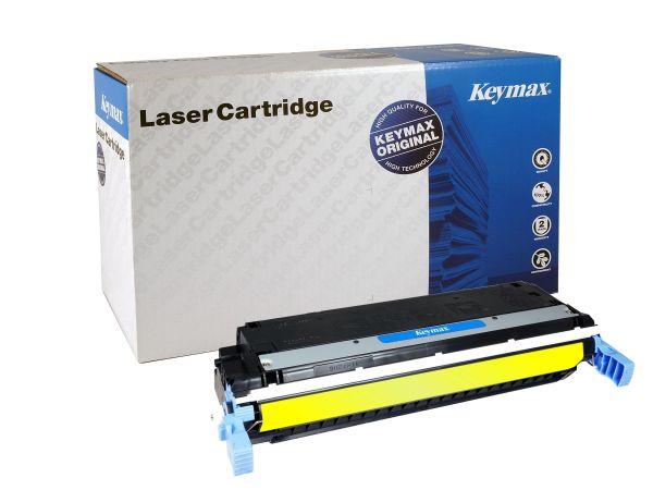 Keymax rmc-toner-modul yellow c9732akey zu hp clj 5500 12'000 seiten - Keymax-c9732akey-4016807002679