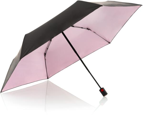 Knirps regenschirm u.200 heatshield 2200.100.9 schwarz/rosa, duomatic - Knirps-22001009-9003034279849