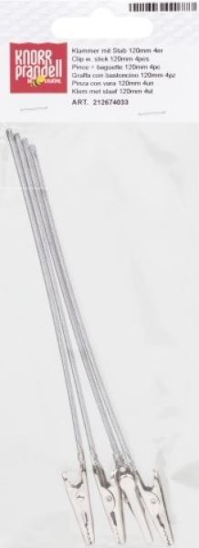 Knorr prandell krokodilklammer 120mm 2674033 mit stab 4 stück - Knorr-prandell-2674033-4011643440777-02.jpg